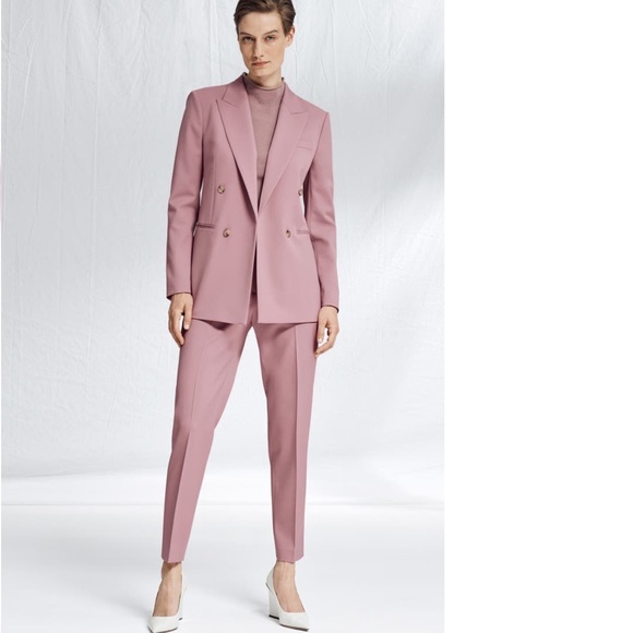 Hugo Boss Jericoa Stretch Wool Double Breasted Blazer - Picture 3 of 9